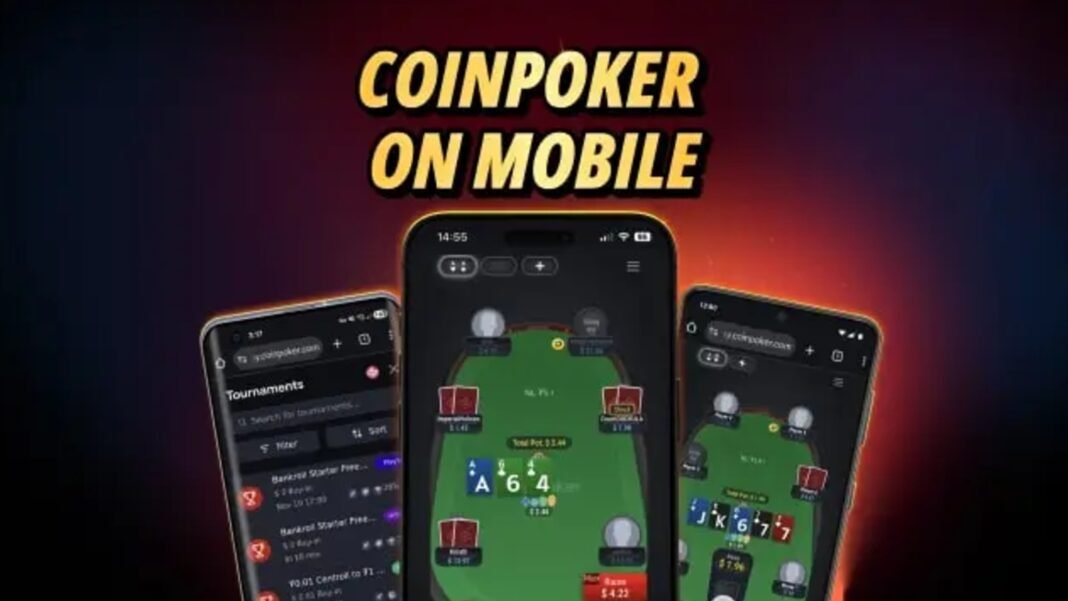 CoinPoker Unveils $5K Monthly Freeroll for Mobile Users
