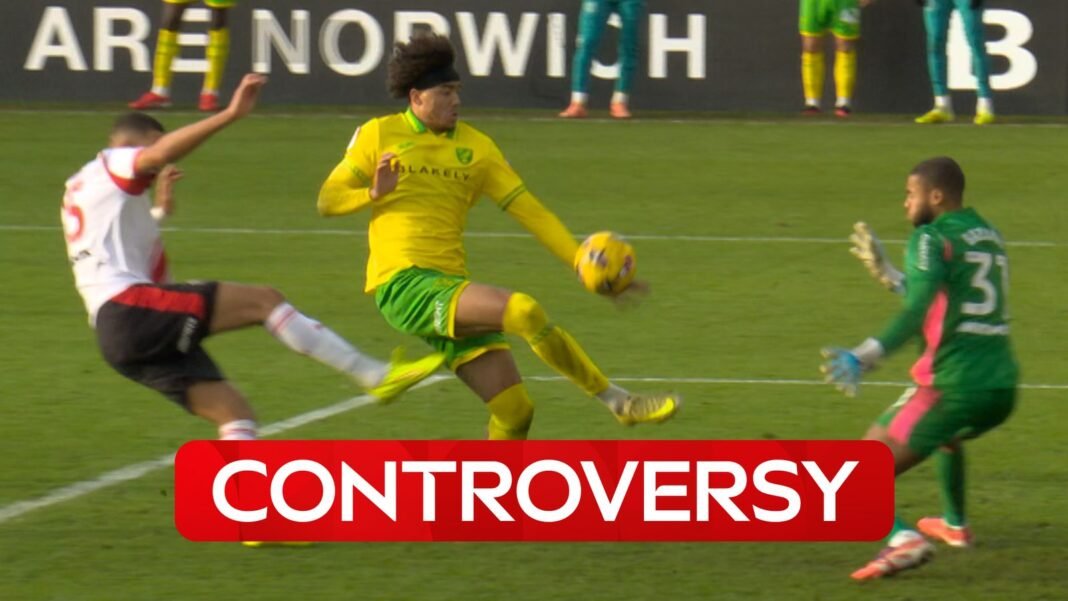 Norwich vs Southampton: Huge controversy! Norwich take the lead… through ‘clear handball’!