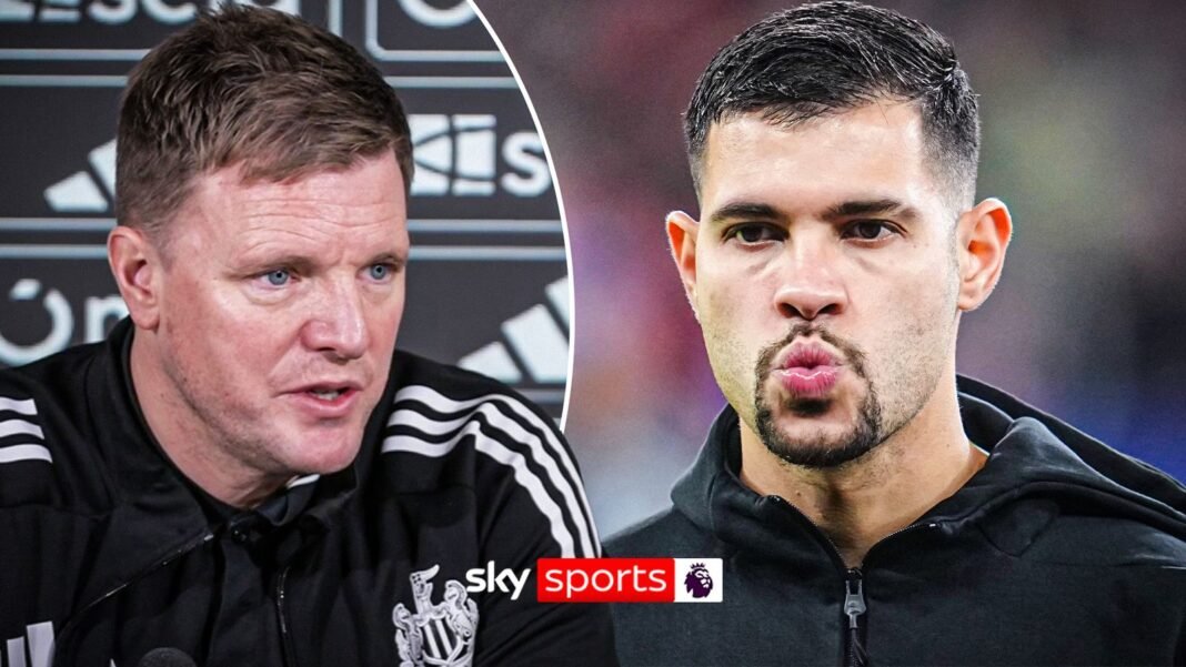 Eddie Howe disagrees with Bruno Guimaraes’ ‘mess’ comments post Sunderland defeat