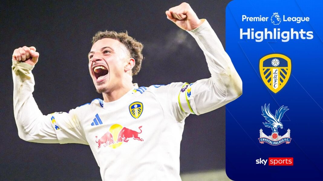 Leeds 4-1 Crystal Palace | Premier League highlights