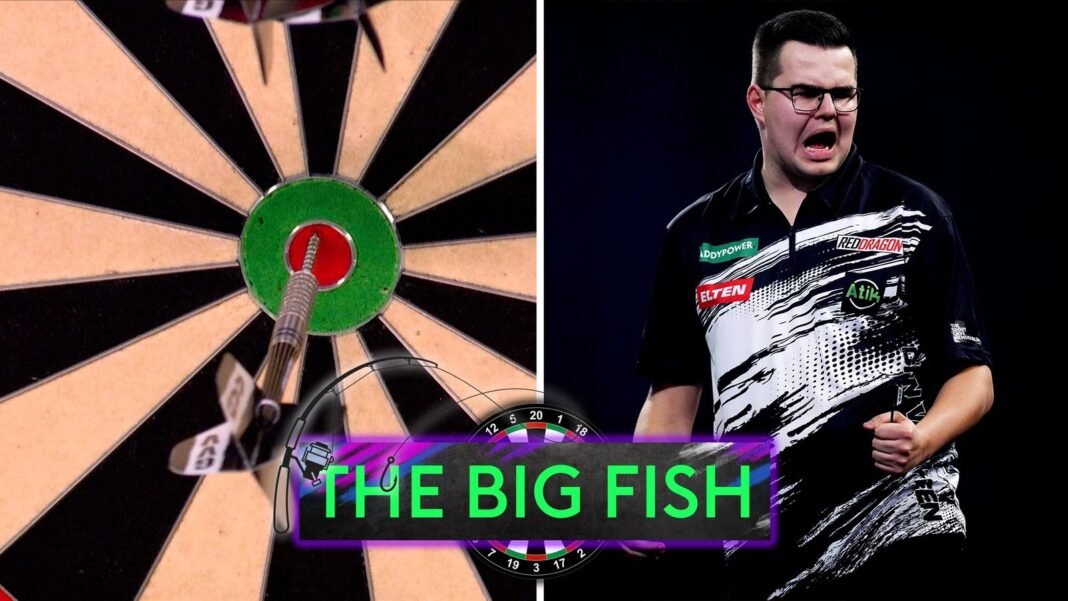 World Darts Championship: Gian van Veen reels in Big Fish