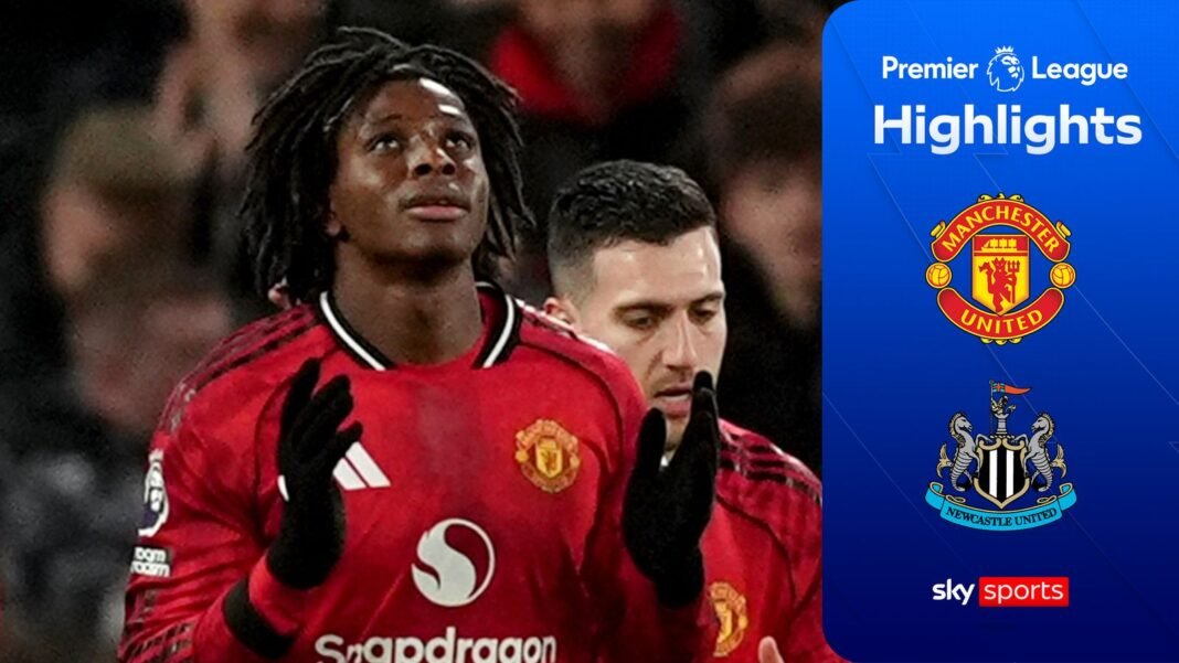 Man Utd hang on for home win thanks to STUNNING Dorgu volley