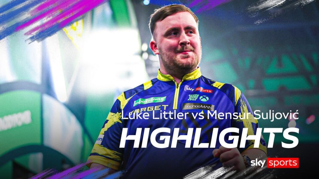 Littler puts on dominant display to see off Suljovic