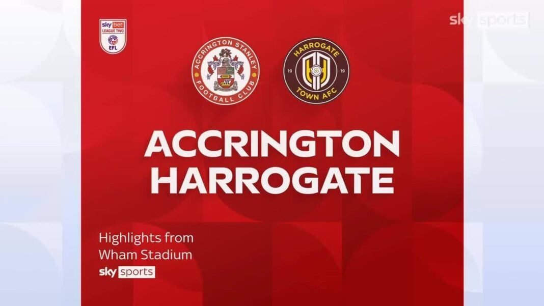 Accrington 1-0 Harrogate | League Two highlights