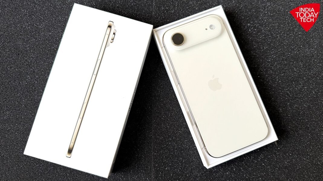 iPhone Air gets big discount, price falls below Rs 90000