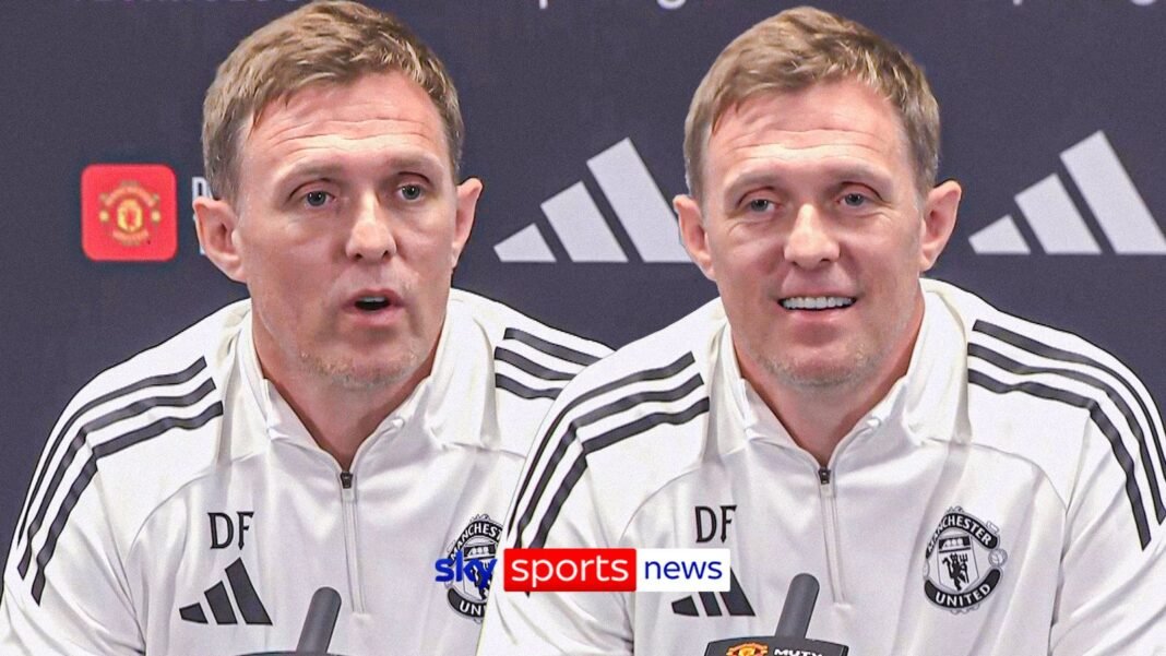 Man Utd: Best of Darren Fletcher’s first press conference as caretaker boss