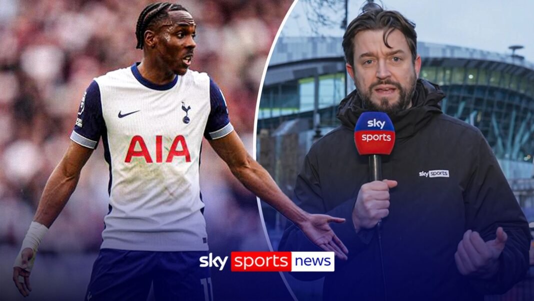 Tottenham Hotspur’s Matys Tel ‘hurt’ after Champions League squad omission