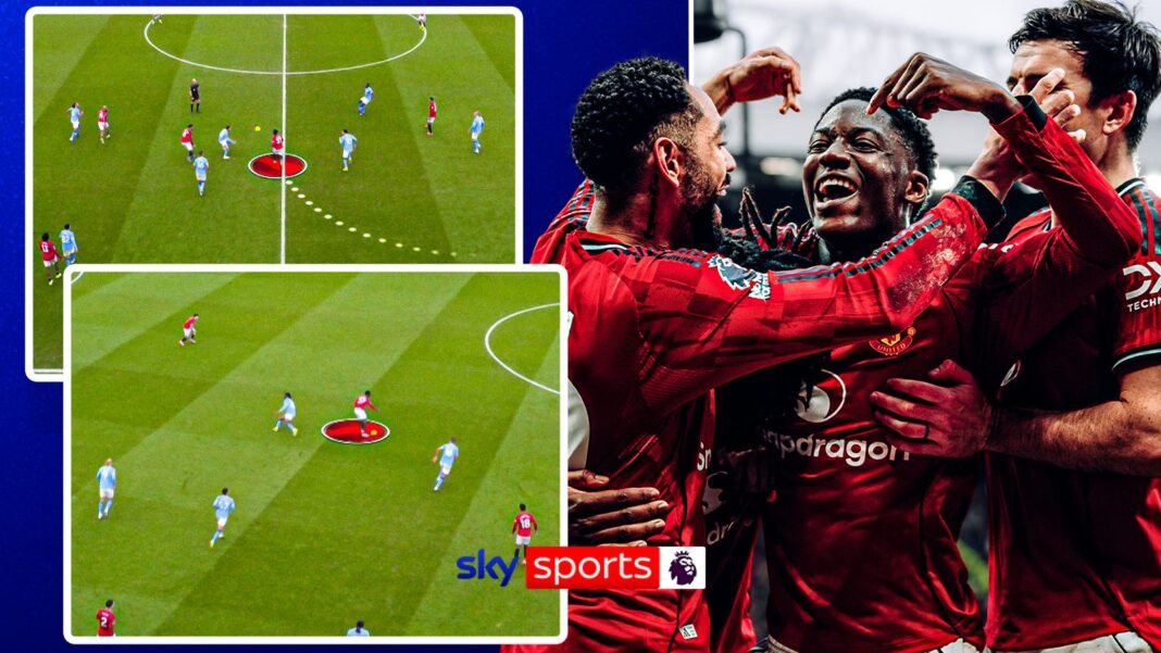 Man Utd: Kobbie Mainoo best bits in win over Man City