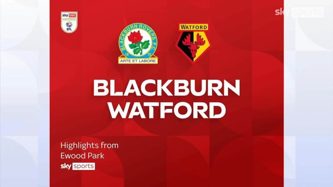 Blackburn Rovers 1-1 Watford | Championship highlights