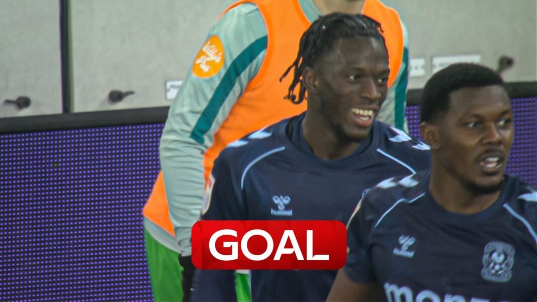 Romain Esse goal gives Coventry lead over Norwich