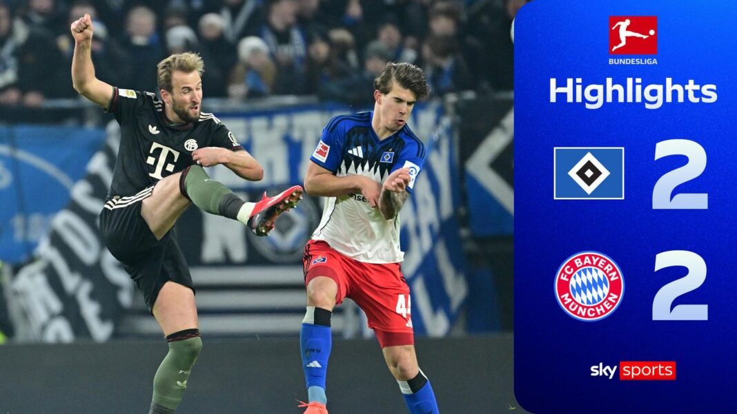 Hamburg 2-2 Bayern Munich | Bundesliga highlights