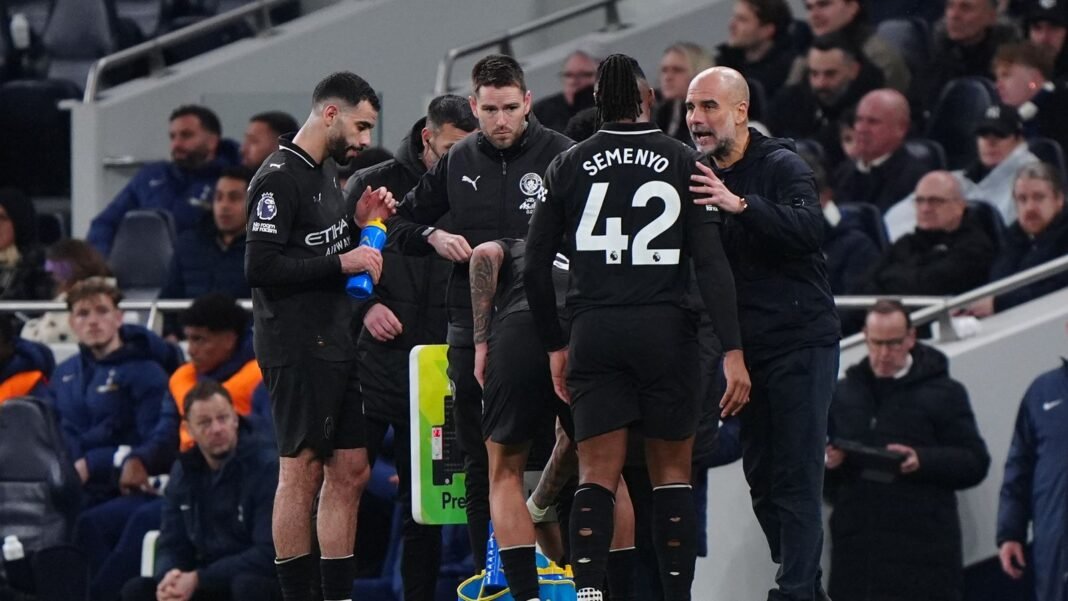 Man City second-half sloppiness is punished at Spurs