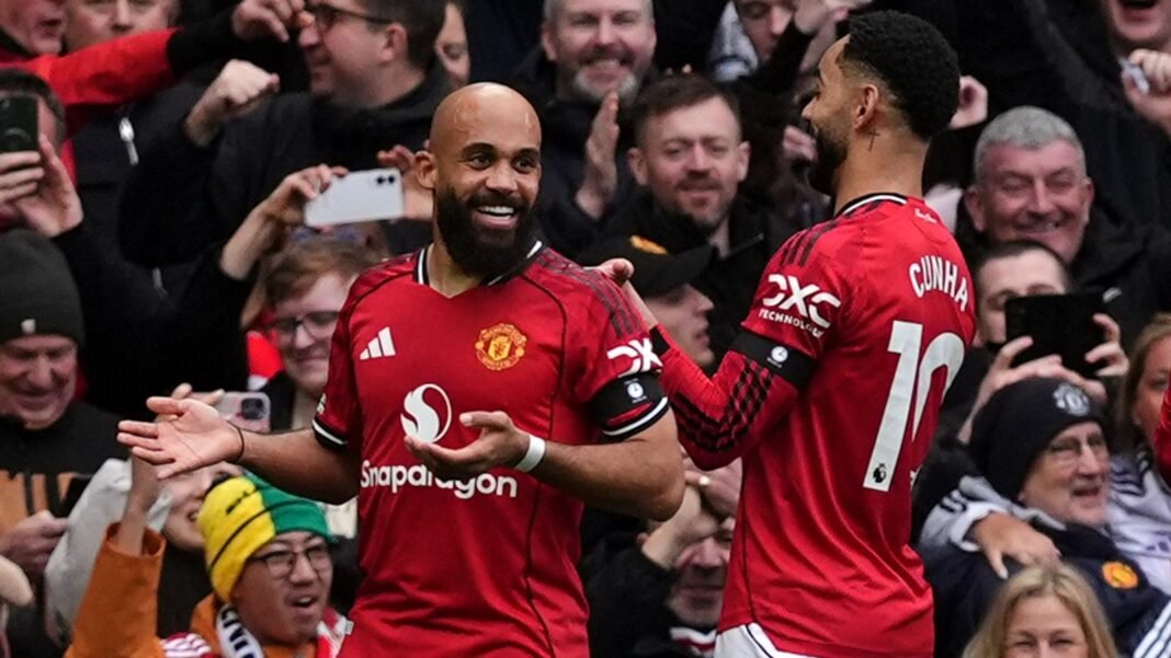 Man Utd beat Spurs as Romero sees red and pressure mounts on Frank