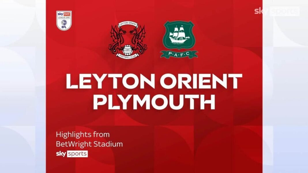 Leyton Orient 1-3 Plymouth Argyle | League One highlights