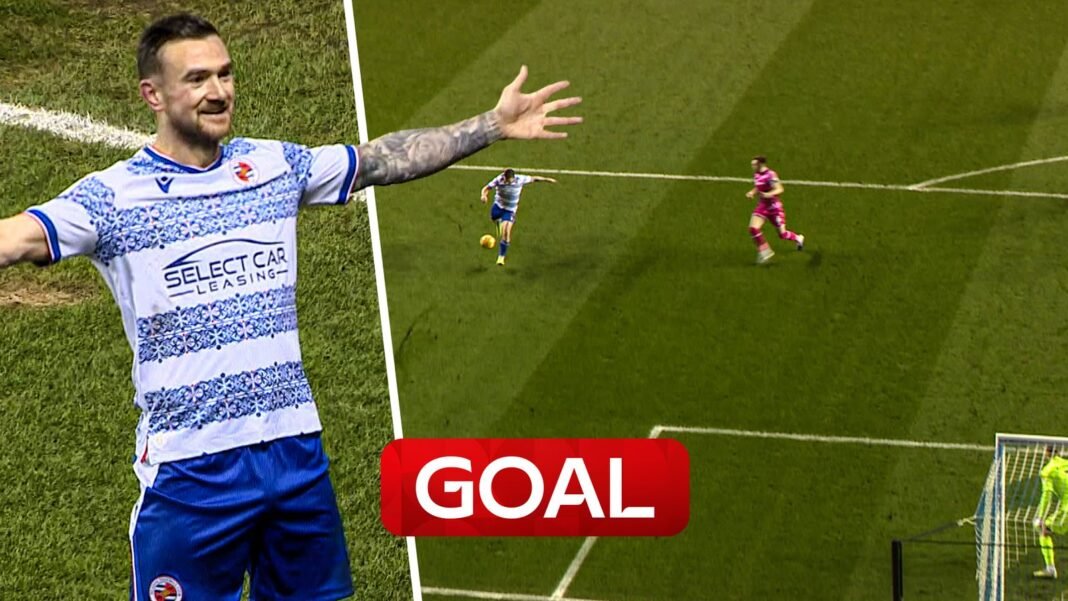 Reading vs Bolton: Marriott opens the scoring for the Royals