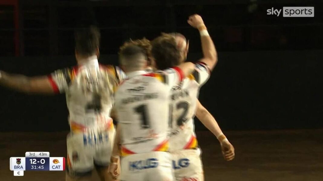 Waqa Blake touches down Bulls’ second try of the night | Rugby League News | Sky Sports
