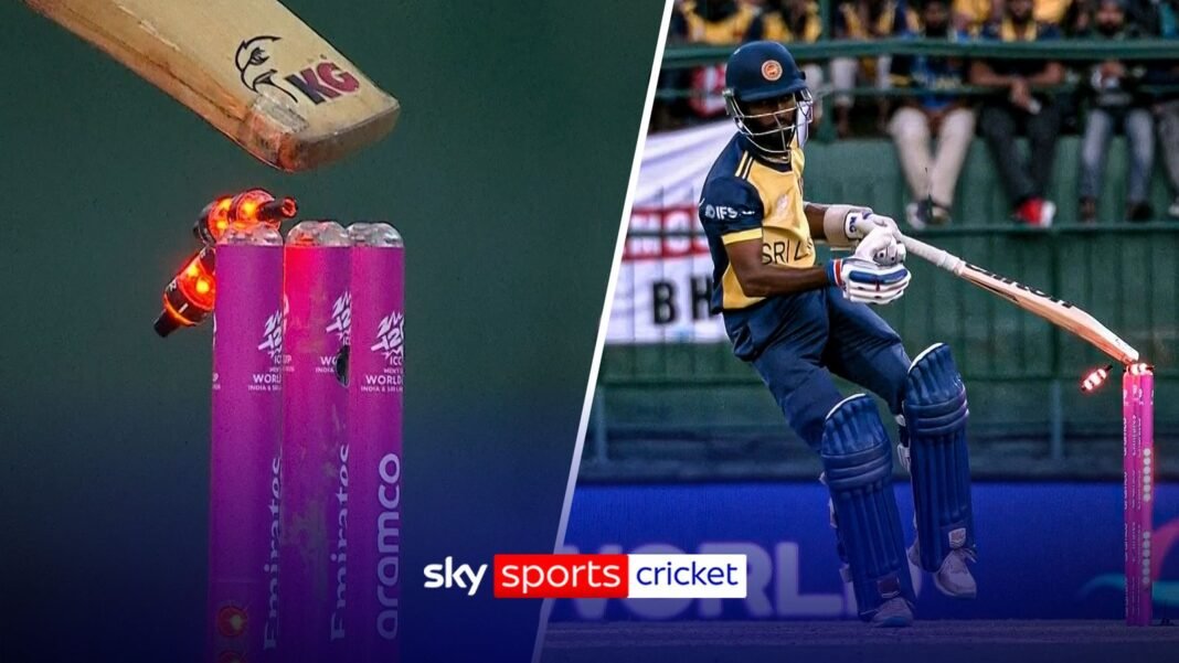 Sri Lanka vs England: Dushan Hemantha takes bails off with his own bat!