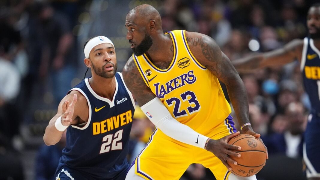 LeBron James breaks 39-year record for most field goals while suffering loss to Denver Nuggets