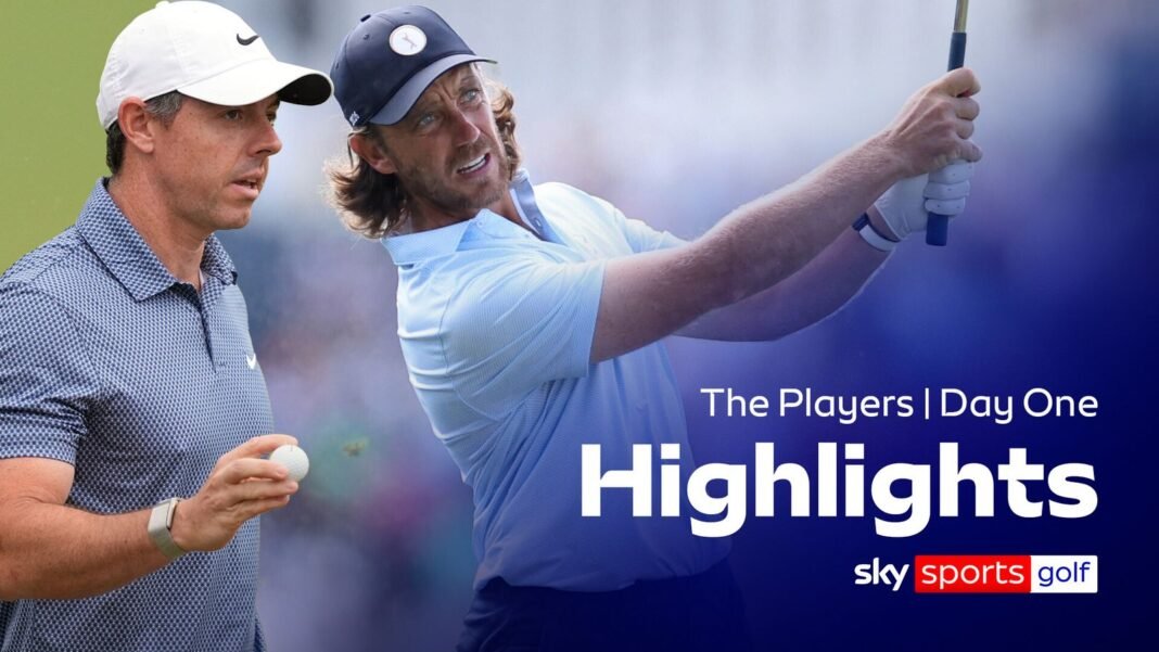The Players: Five share lead at Sawgrass as Rory McIlroy struggles | Round one highlights