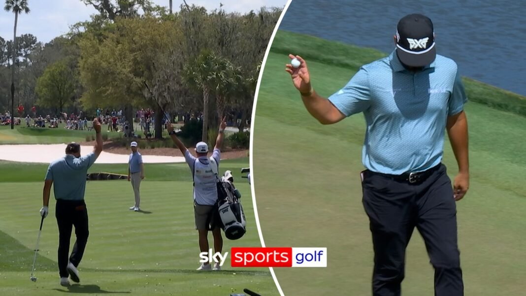 The Players: Chad Ramey makes HOLE-IN-ONE! | ‘Drinks on him!’ | Golf News | Sky Sports