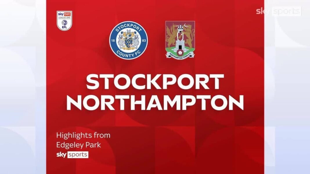 Stockport County 2-1 Northampton Town | League One Highlights
