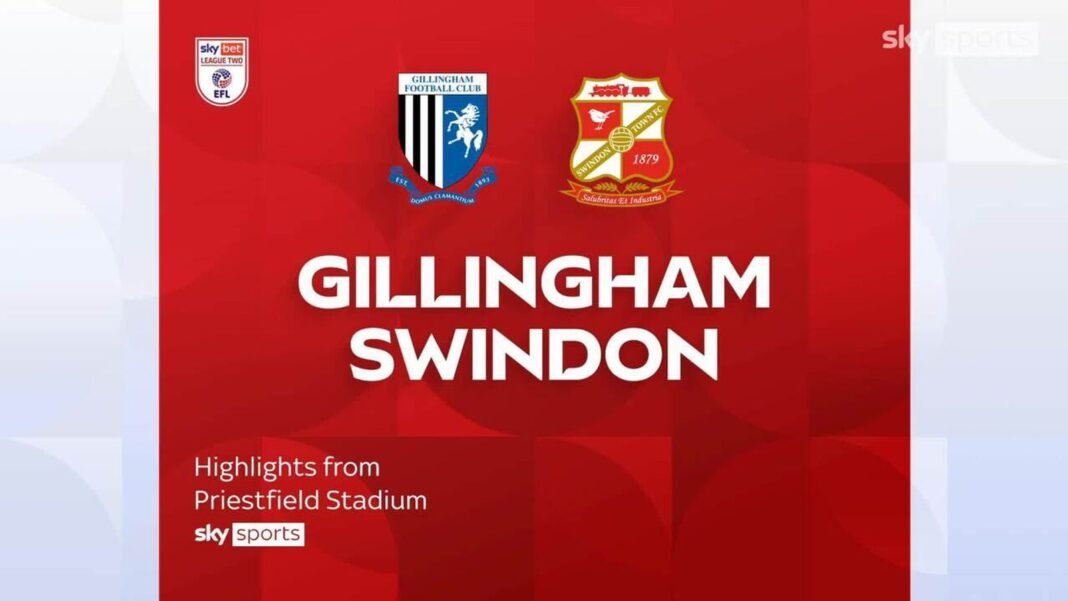 Gillingham 0-2 Swindon Town | League Two Highlights