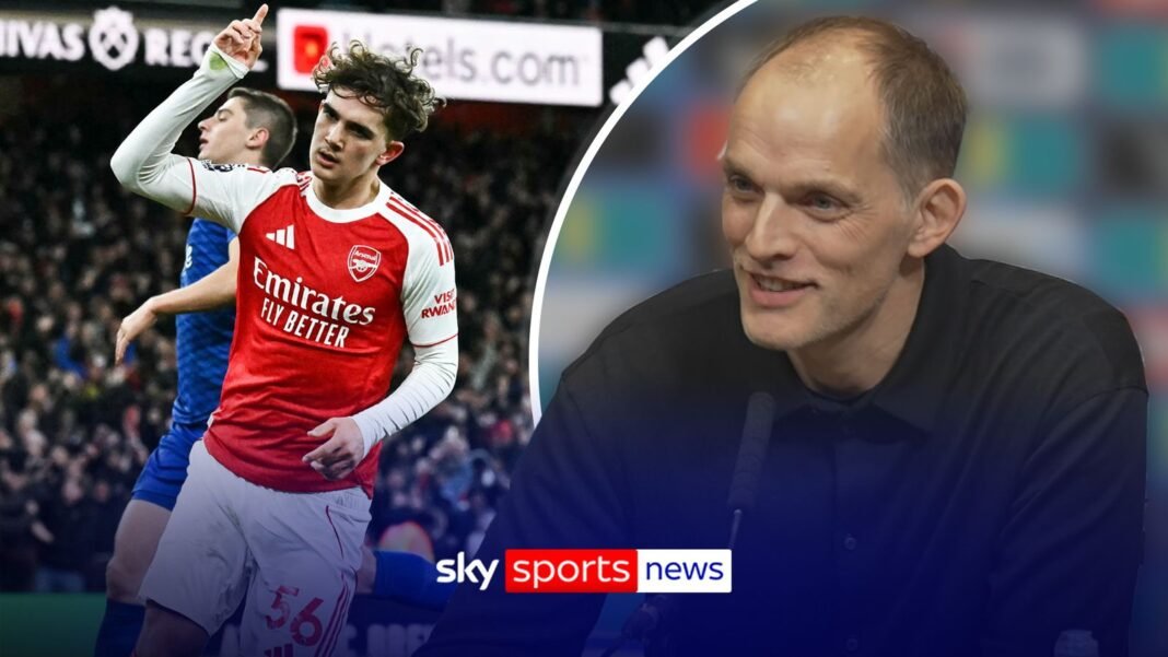 Max Dowman: Thomas Tuchel asked whether Arsenal teenager could go to the World Cup
