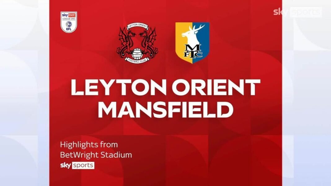 Leyton Orient 0-0 Mansfield Town | League One highlights