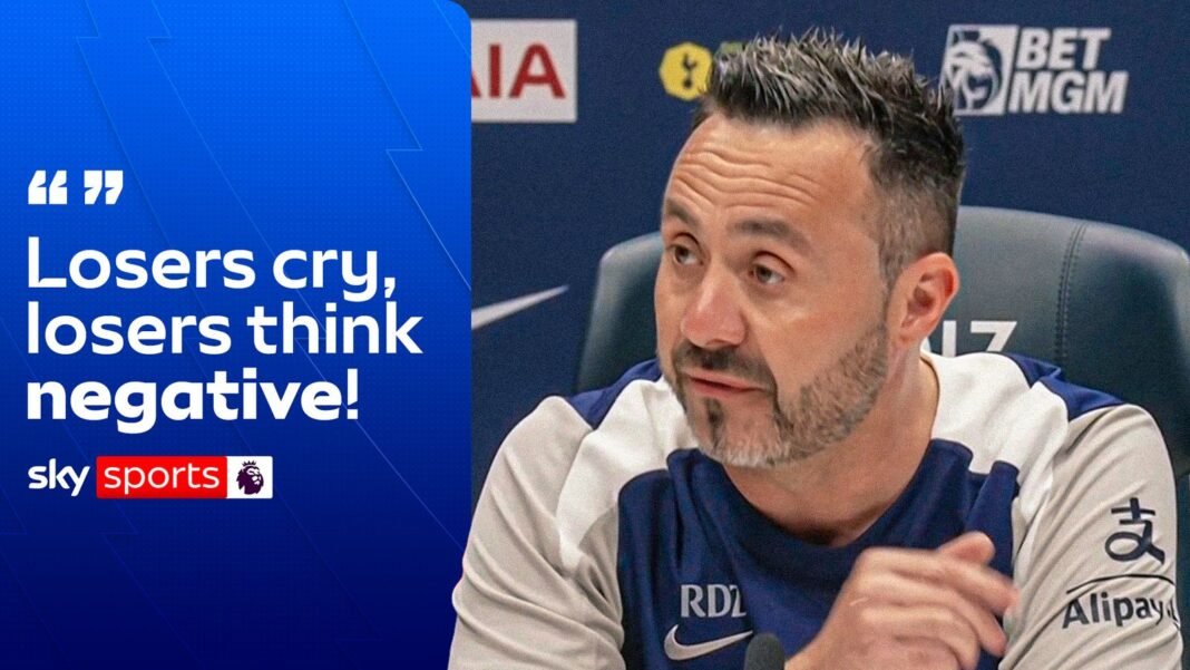 ‘Silence the voice inside us’ | Best bits from De Zerbi’s passionate presser!