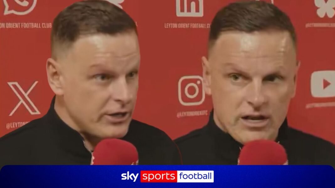 Richie Wellens incredible rant on Leyton Orient’s ‘wasted’ season