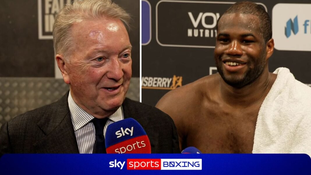 Daniel Dubois full of praise for ‘tough cookie’ Fabio Wardley