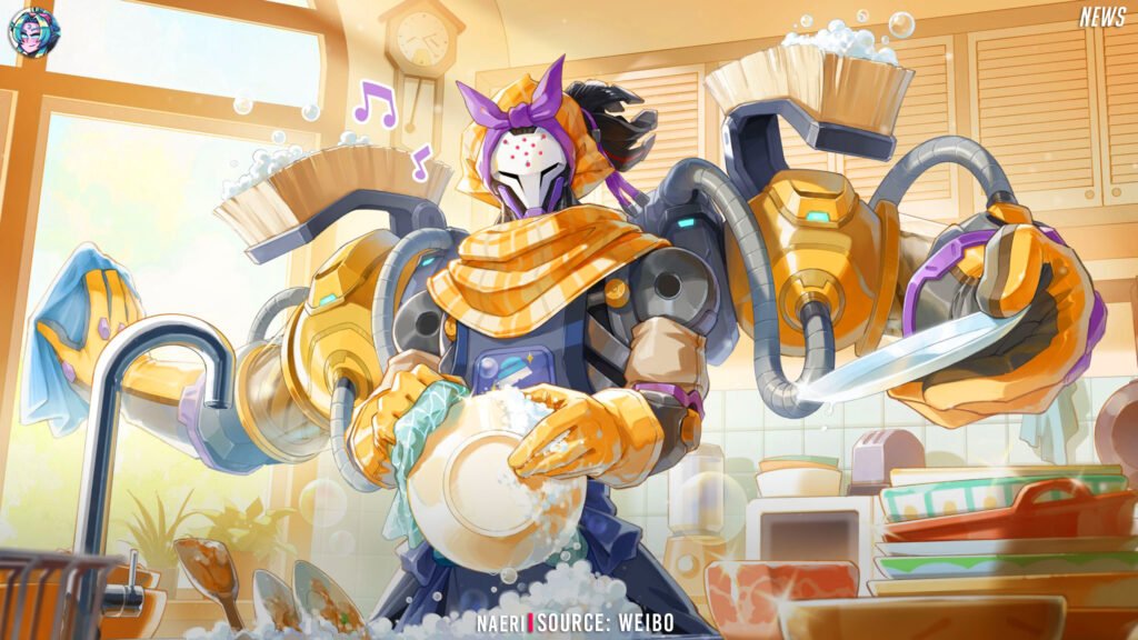 Overwatch heroes are clocking in to their boring day jobs for 10th anniversary skins