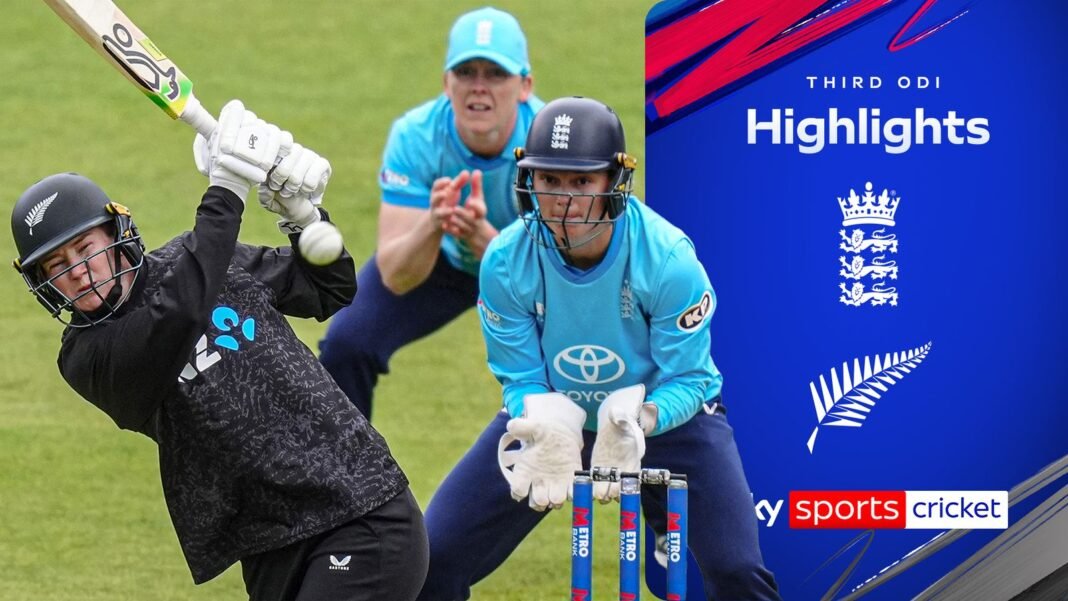 England vs New Zealand: Third ODI highlights