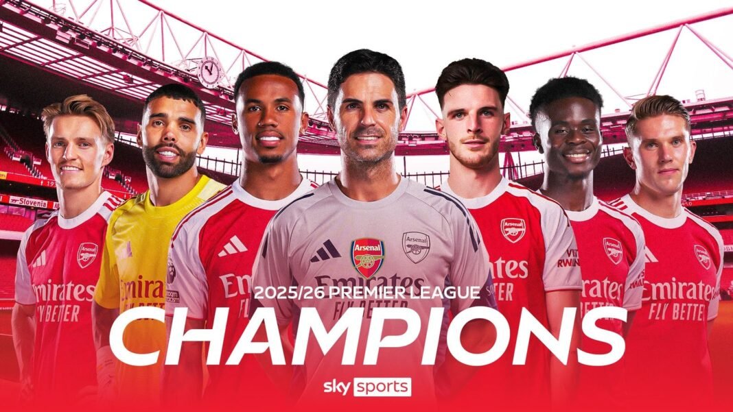 Arsenal win Premier League: Mikel Arteta’s side end 22-year wait for title