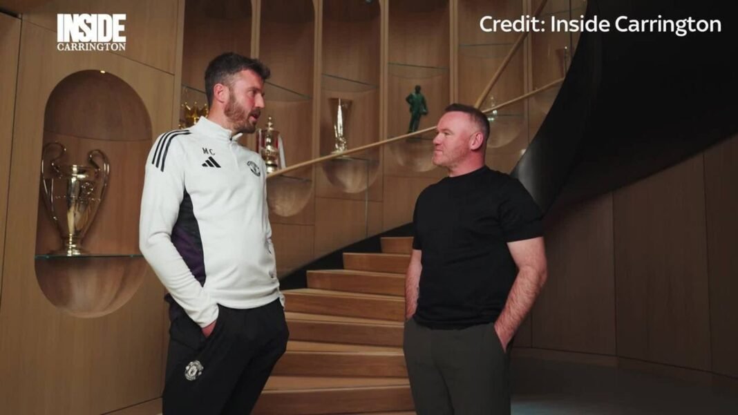 Rooney interviews Carrick: From Barbados beach to Man Utd boss!
