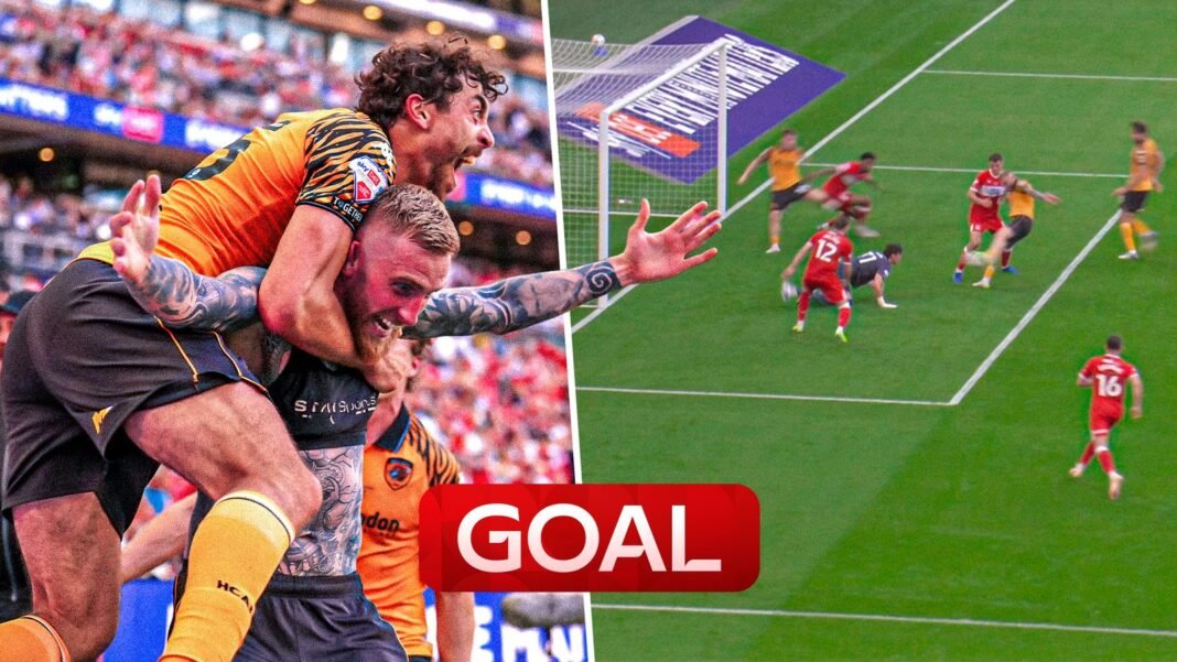 Oli McBurnie scores late winner for Hull City after Sol Brynn error!