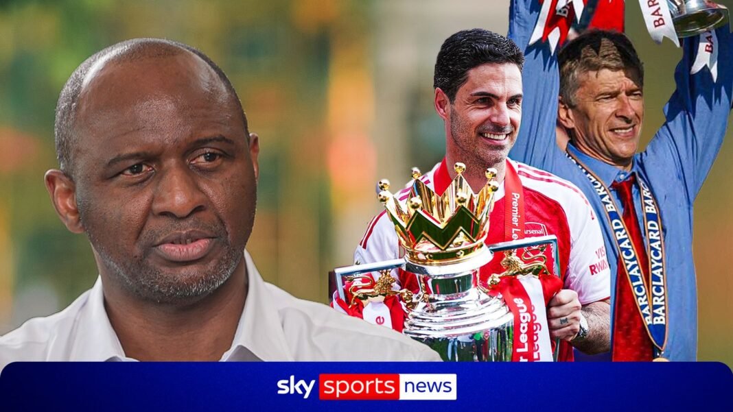 Patrick Vieira compares how winning CL would mean more than invincibles for Arsenal