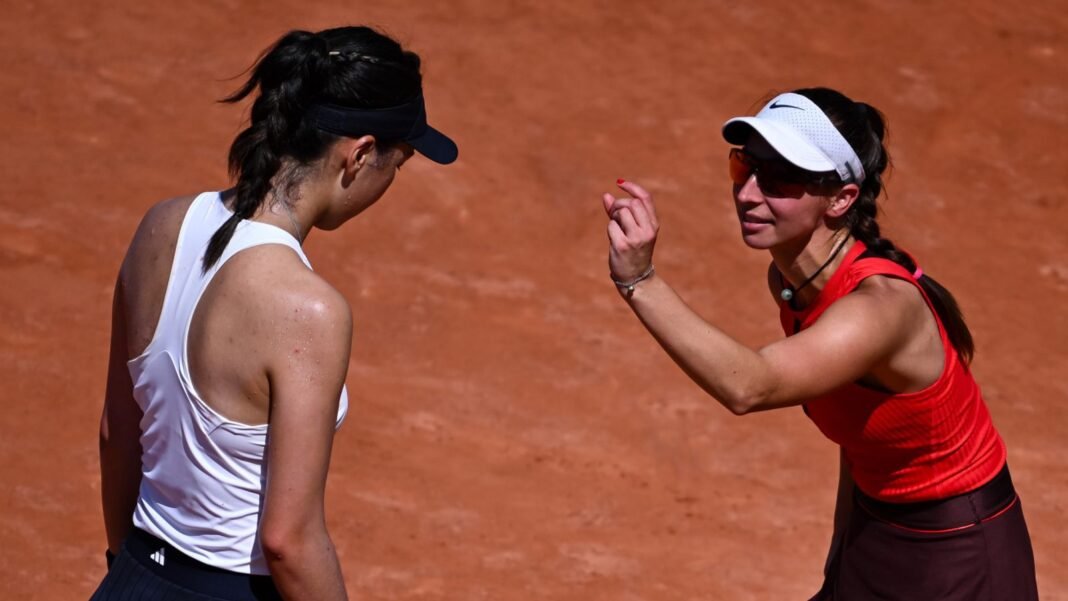 French Open: Drama at Roland Garros over handshake snub between Tamara Korpatsch, Wang Xinyu