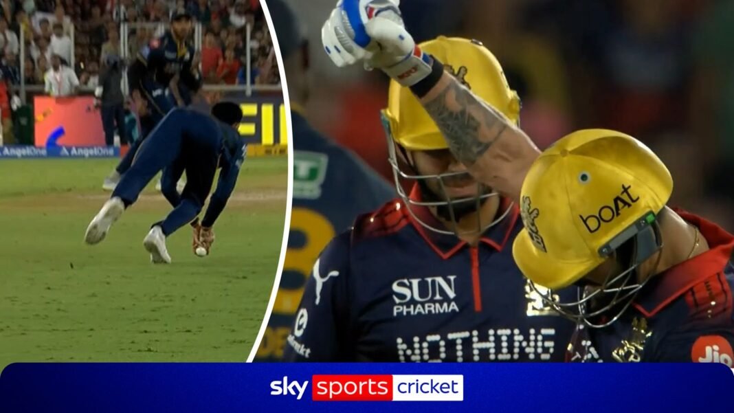 IPL final: Virat Kohli survives late scare in closing stages