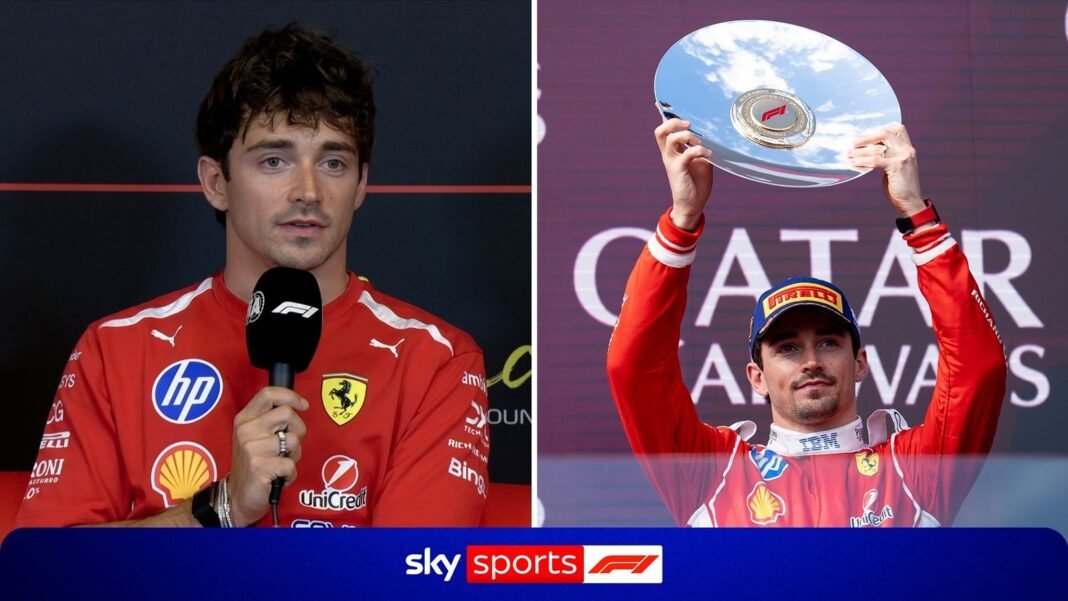 Formula One: Charles Leclerc explains why he’s signed new long-term deal with Ferrari
