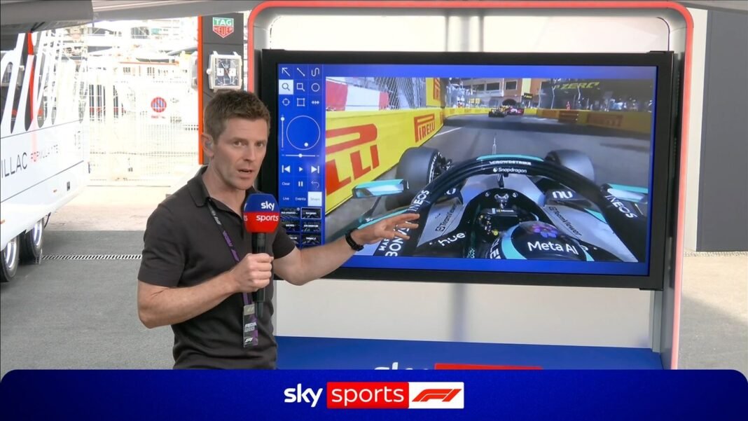 Monaco GP: Why George Russell was given drive-through penalty