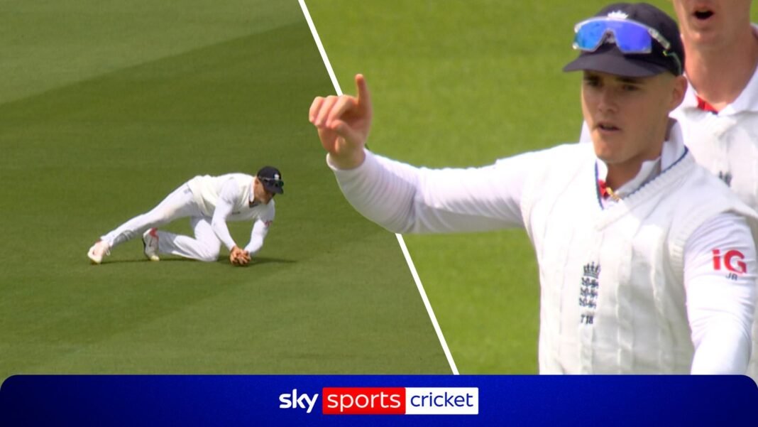 England vs New Zealand: Jacob Bethell takes ‘excellent catch’ to turn screw on Black Caps