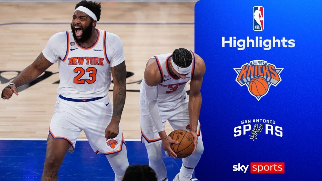 New York Knicks 107-106 San Antonio Spurs | NBA Finals Game 4 highlights
