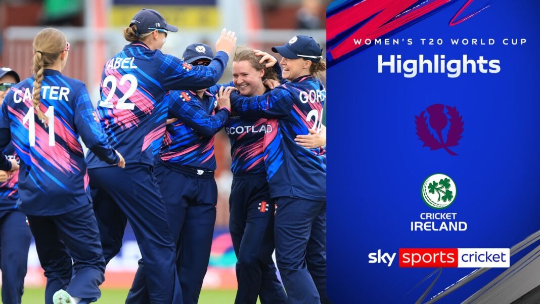 Scotland vs Ireland highlights | Women’s T20 World Cup
