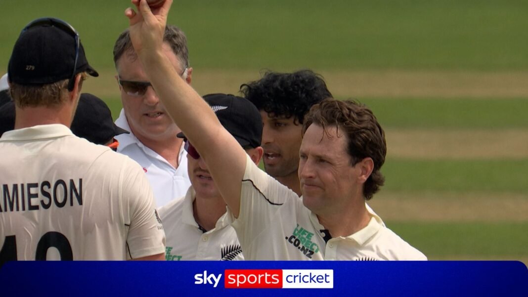 England vs New Zealand: Matt Henry’s winning wicket levels three-match series at 1-1