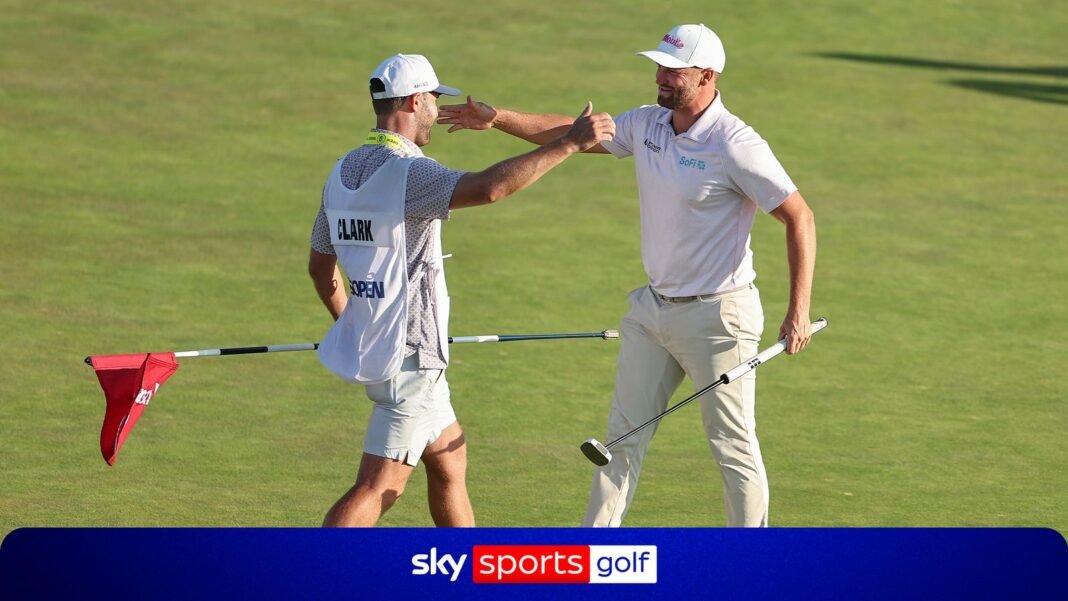 Moment Wyndham Clark clinched second US Open with impressive two-putt!