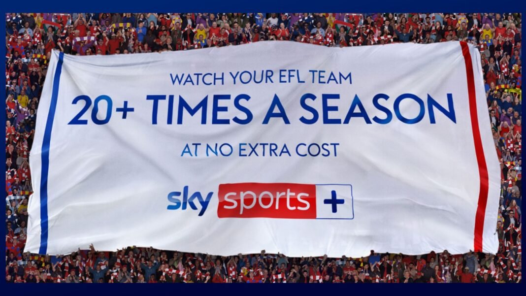 Sky Sports+ for EFL: Fixtures, channel and subscription