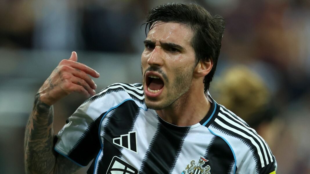 Sandro Tonali: Tottenham agree club-record £100m deal to sign Newcastle midfielder