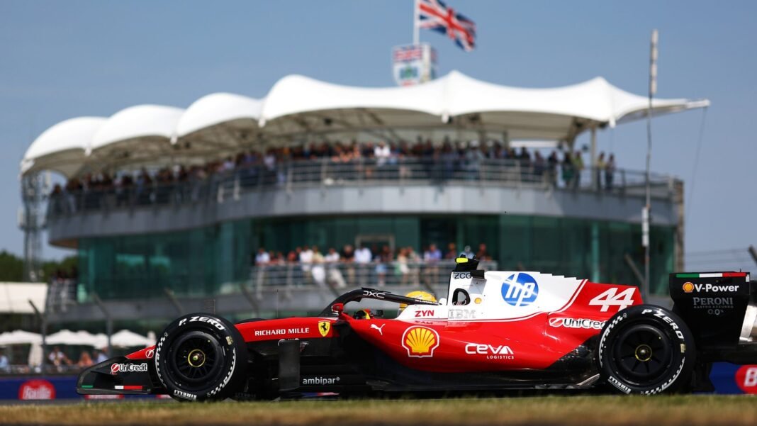 British GP: Lewis Hamilton fastest from Kimi Antonelli at Silverstone ahead of Sprint Qualifying