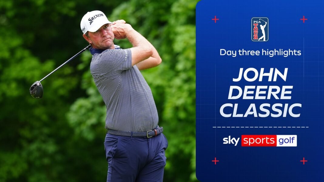 Highlights: Glover & Hodges share lead as John Deere Classic heads into final day